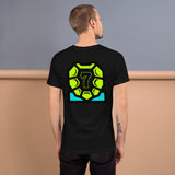 Helchock Shell Back Short-Sleeve Unisex T-Shirt