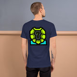 Helchock Shell Back Short-Sleeve Unisex T-Shirt